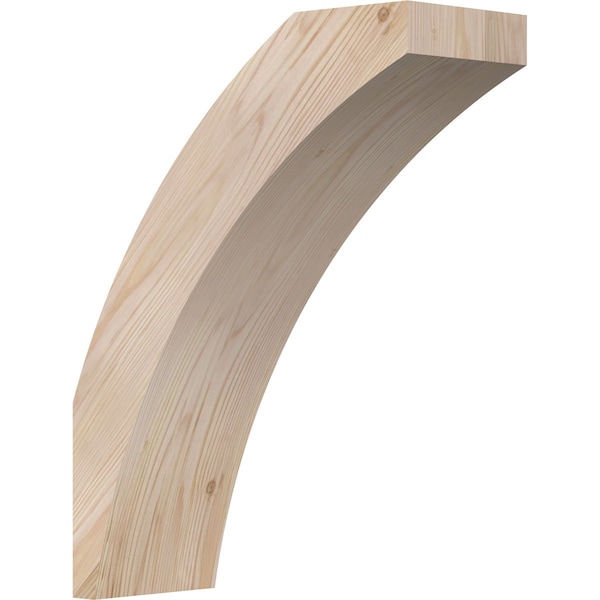 Ekena Millwork 5 1/2"W x 14"D x 18"H Thorton Smooth Knee Brace, Douglas Fir BRC06X14X18THR00SDF - main